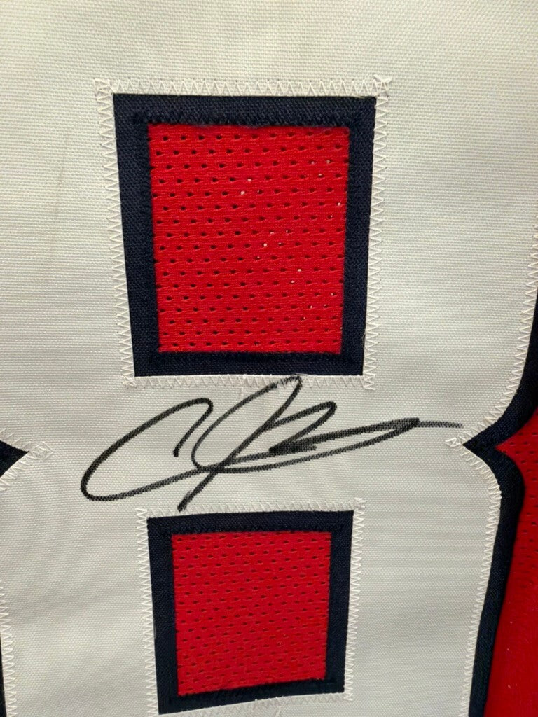 Andre Johnson Signed Houston Texans Custom Jersey XL Red Beckett BAS #80