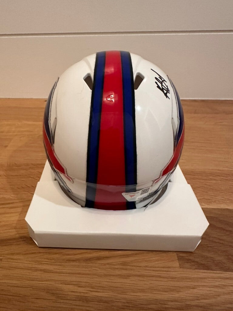 Keon Coleman Signed Buffalo Bills Speed Mini Helmet Fanatics Authentic