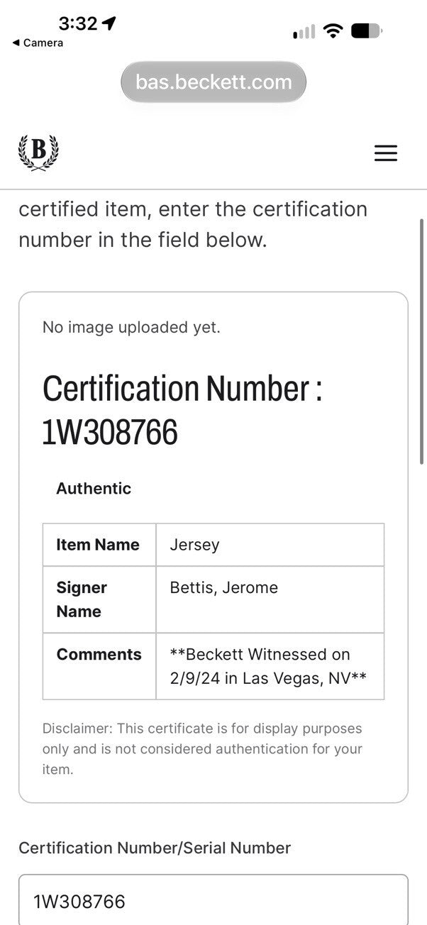 Jerome Bettis Signed Steelers #36 Black Custom Jersey Beckett Witnessed