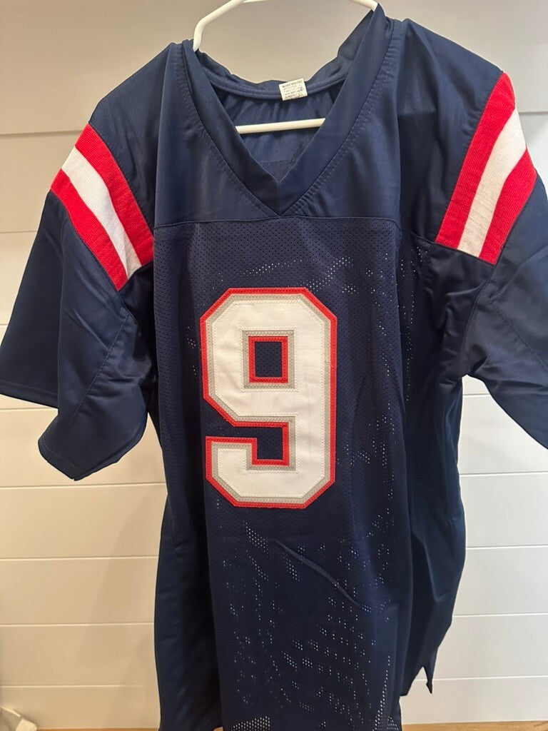 Matthew Judon Signed Patriots Navy Custom Jersey #9 Beckett