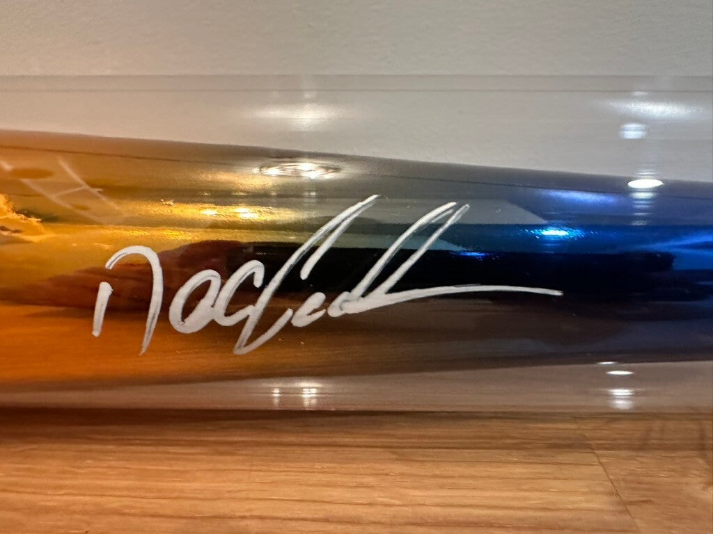 Dwight “Doc” Gooden Signed Houston Astros Full Size Bat Beckett BAS Witness