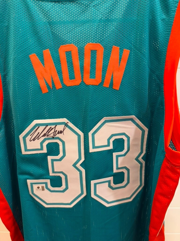 Will Ferrell Signed Jackie Moon Flint Tropics #33 Jersey Semi-Pro GA