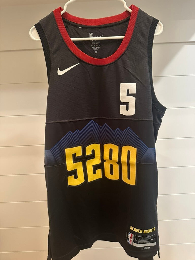 Kentavious Caldwell-Pope Signed Denver Nuggets Nike City Jersey Beckett