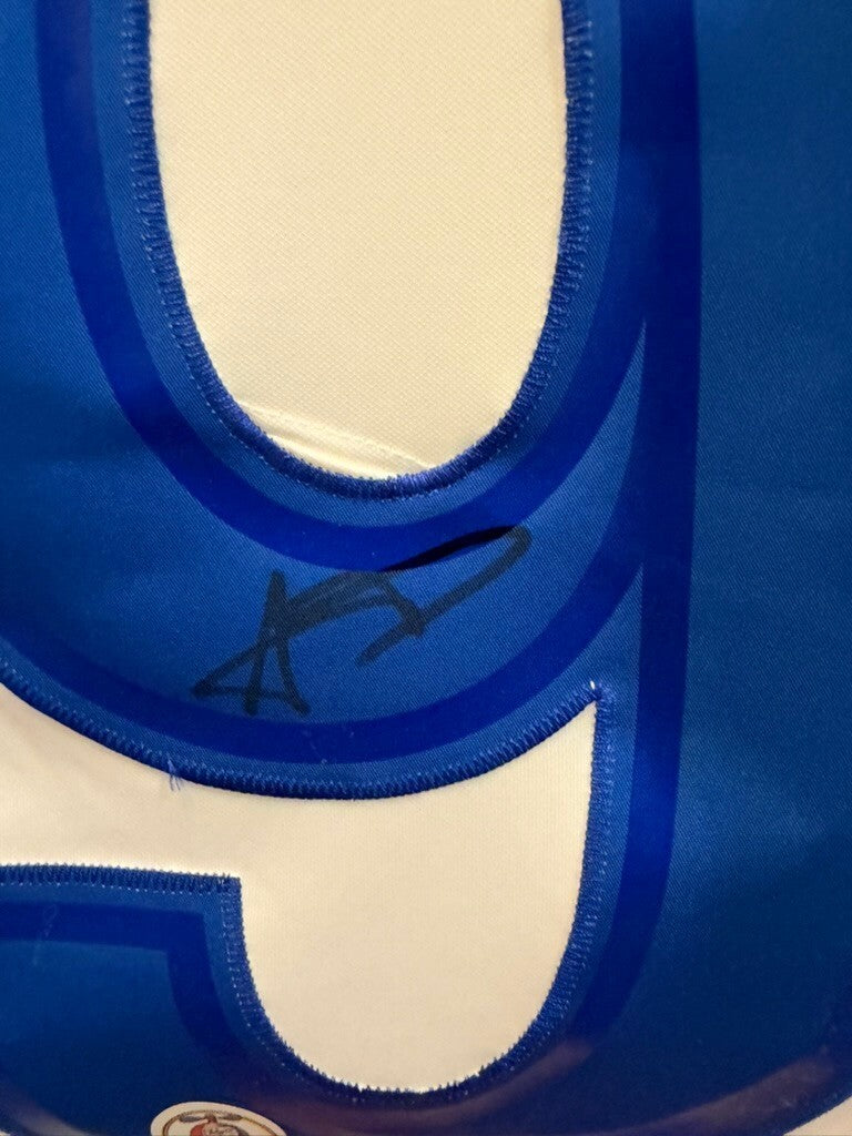 Aaron Donald Signed LA Rams #99 Nike Jersey White Large Beckett Witness