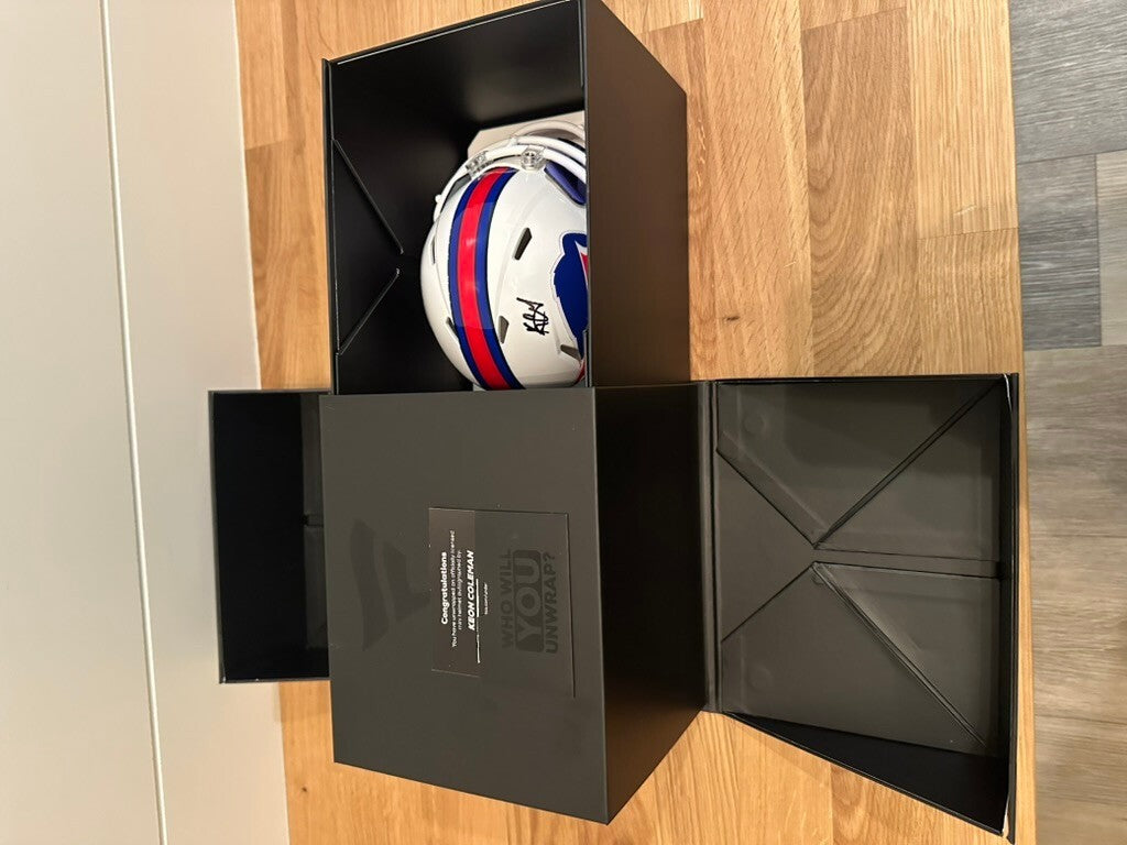 Keon Coleman Signed Buffalo Bills Speed Mini Helmet Fanatics Authentic