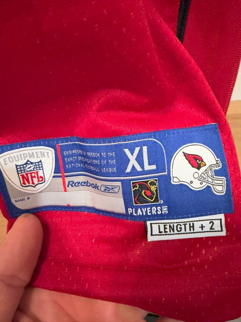 Matt Leinart Signed Arizona Cardinals Reebok XL Red #7 Jersey WSA COA