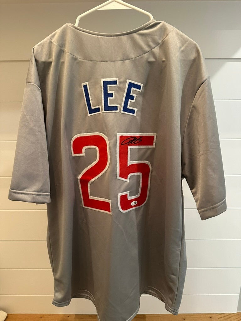 Derrek Lee Signed Chicago White Sox Jersey #25 JSA Certified