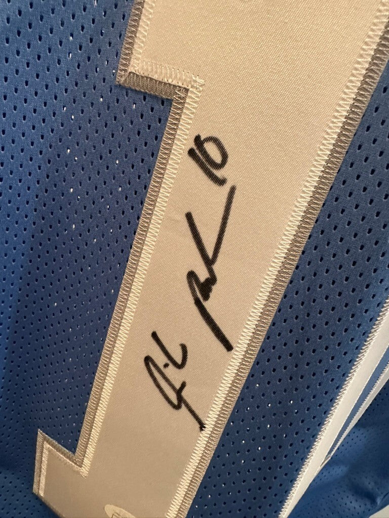 Isiah Pacheco Signed Lions #10 Jersey JSA