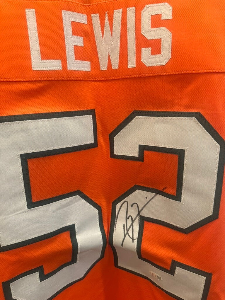 Ray Lewis Signed Miami #52 Jersey JSA Witness