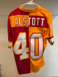 Mike Alstott Buccaneers Mitchell & Ness Split Legacy Jersey Small 36 NWT