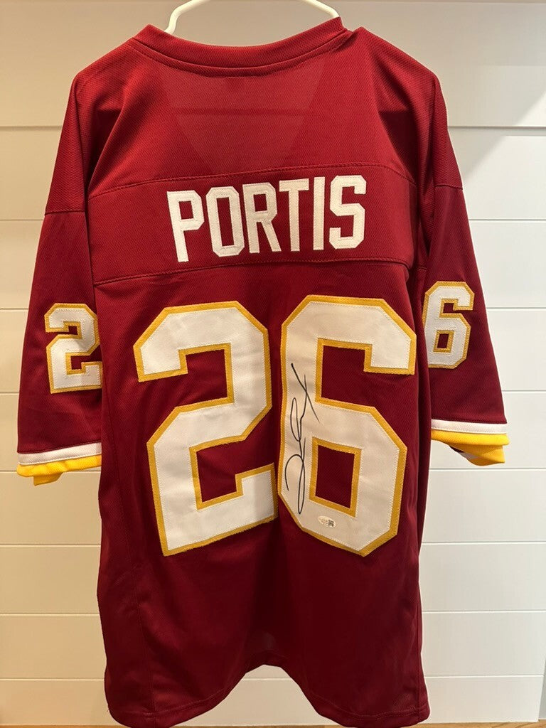 Clinton Portis Signed Washington Redskins Custom #26 Jersey XL JSA