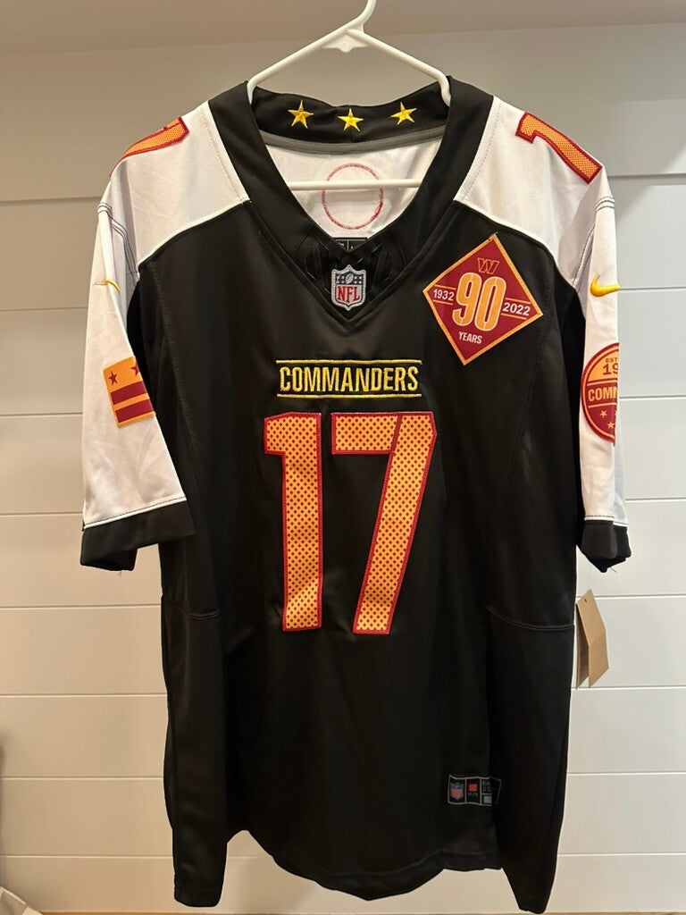 Terry McLaurin Washington Commanders Nike On-Field Jersey – Black/White – Size M