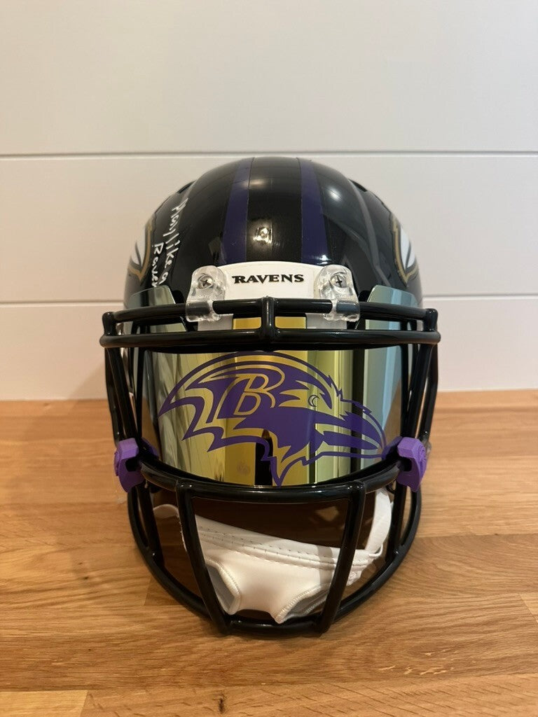 Mark Andrews Signed Ravens Full Size Speed Authentic Helmet Fanatics BAS