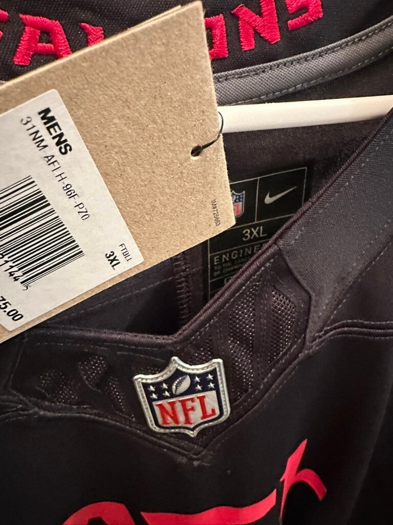 Kyle Pitts #8 Atlanta Falcons Nike Vapor Limited Jersey Black 3XL NWT