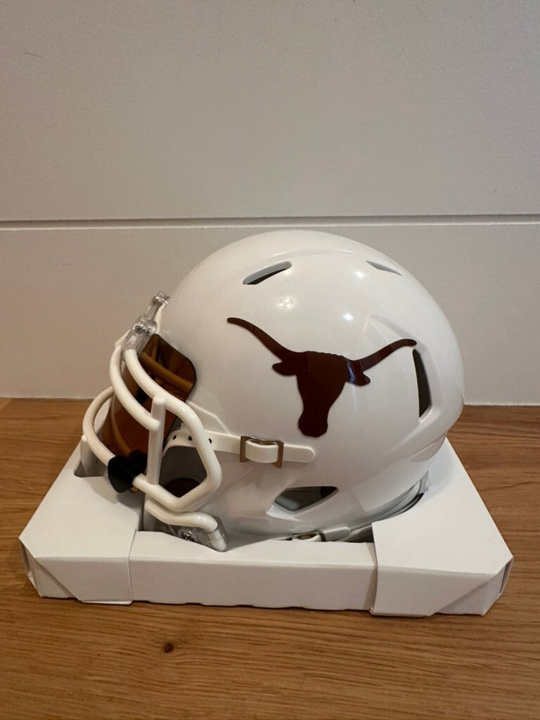 Ricky Williams Signed Texas Longhorns Riddell Mini Helmet #34 Prime Time
