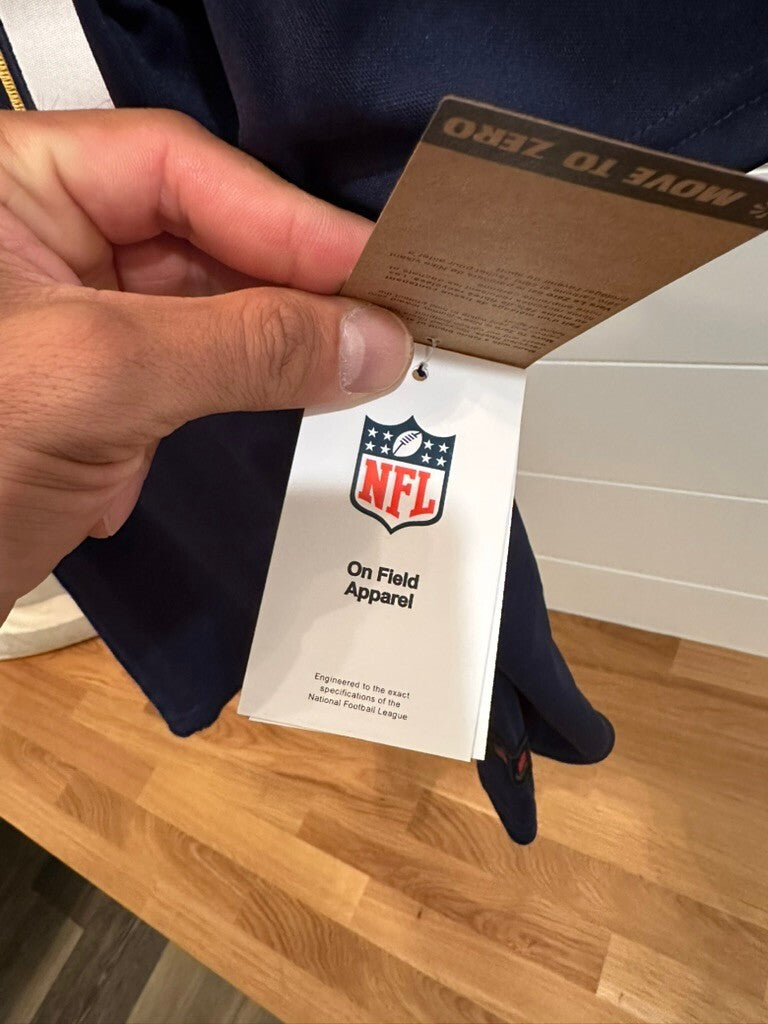 Justin Herbert #10 Los Angeles Chargers Nike Dri-FIT Limited Jersey Navy Size L