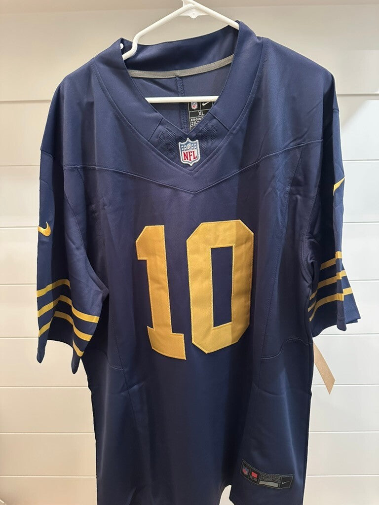 Jordan Love Green Bay Packers #10 1923 Classic Navy Jersey – Men’s XL