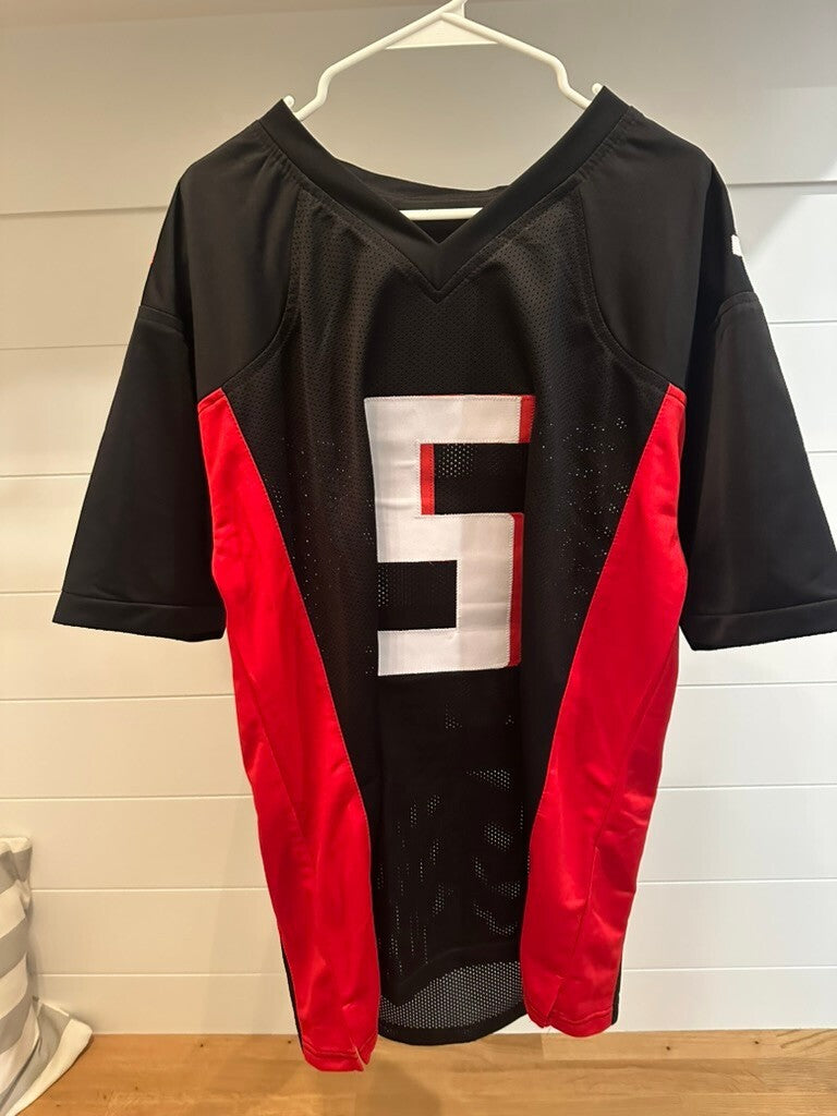 Drake London Signed Football Jersey with Beckett Authentication