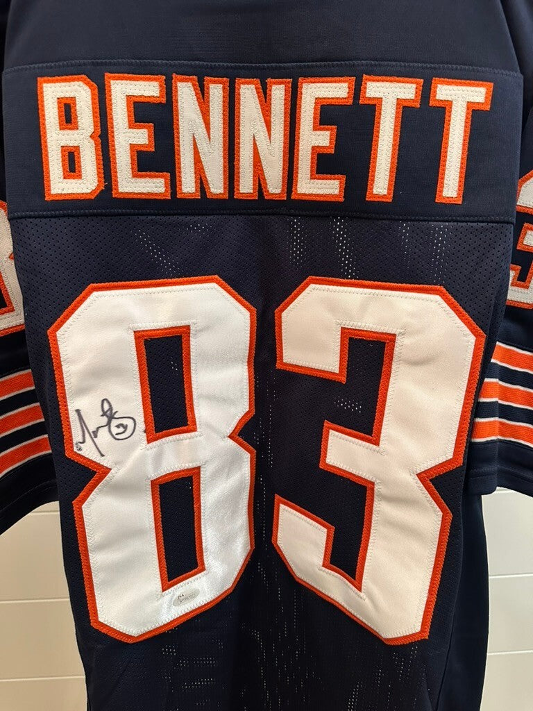 Martellus Bennett Autographed Chicago Bears #83 Jersey – JSA Certified