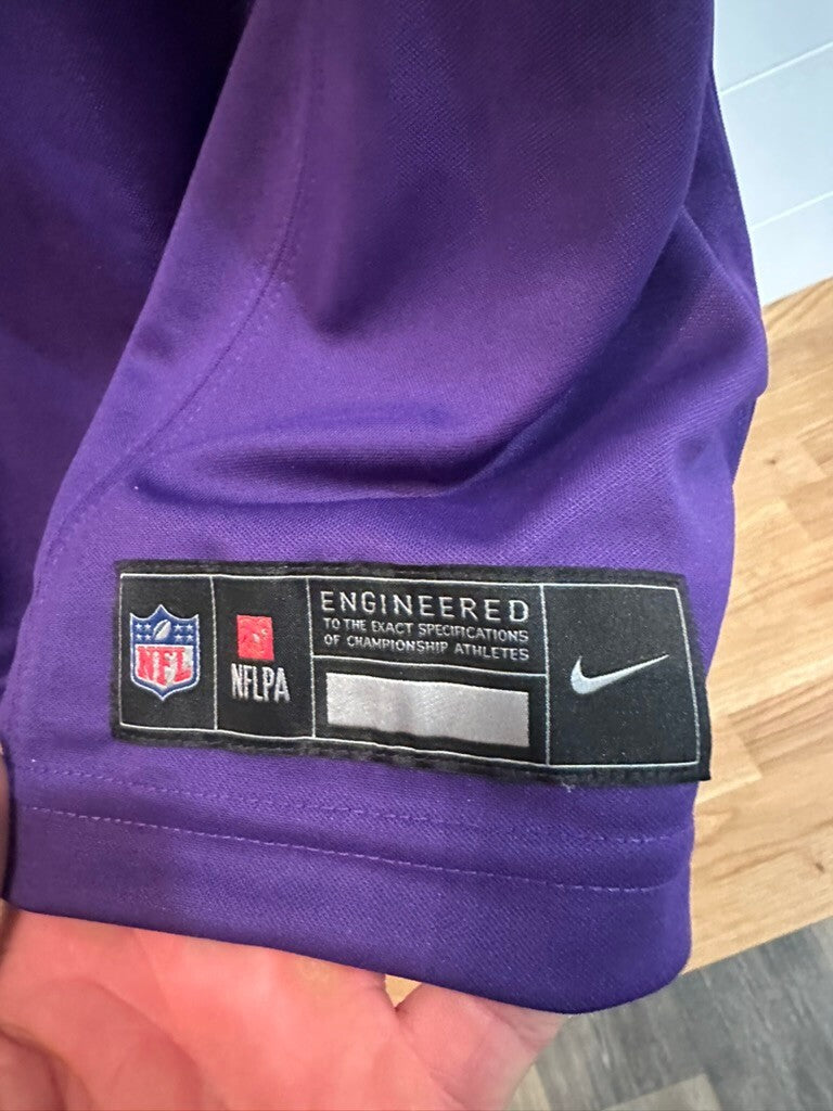 Justin Jefferson Signed Minnesota Vikings Nike Jersey Beckett Witness 1W516515