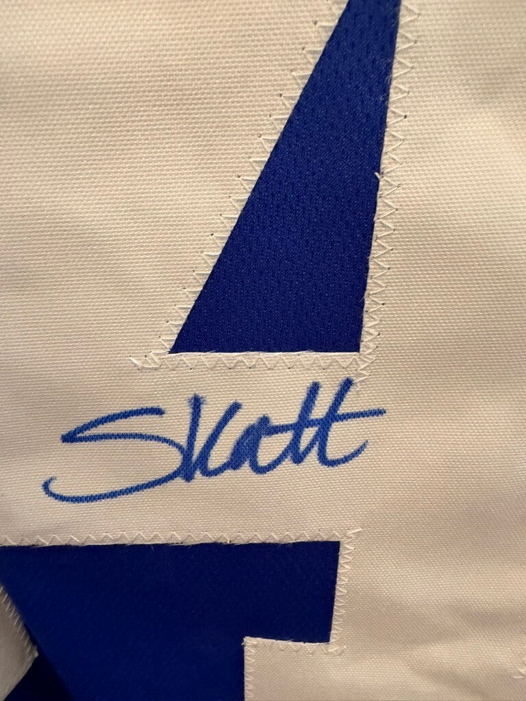 Cam Skattebo Signed New York Giants Jersey Number 44 Beckett Certified