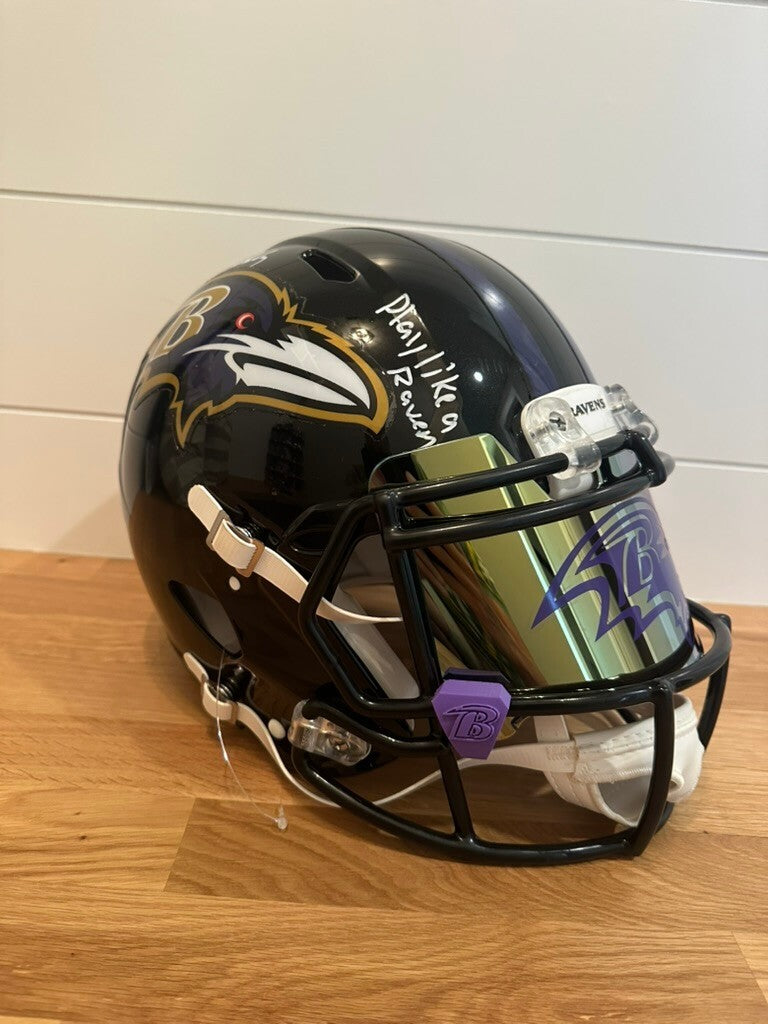 Mark Andrews Signed Ravens Full Size Speed Authentic Helmet Fanatics BAS