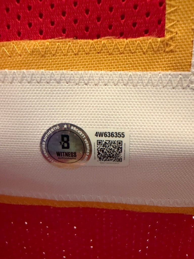 Kenneth Walker III Signed Kansas City Chiefs Jersey Beckett