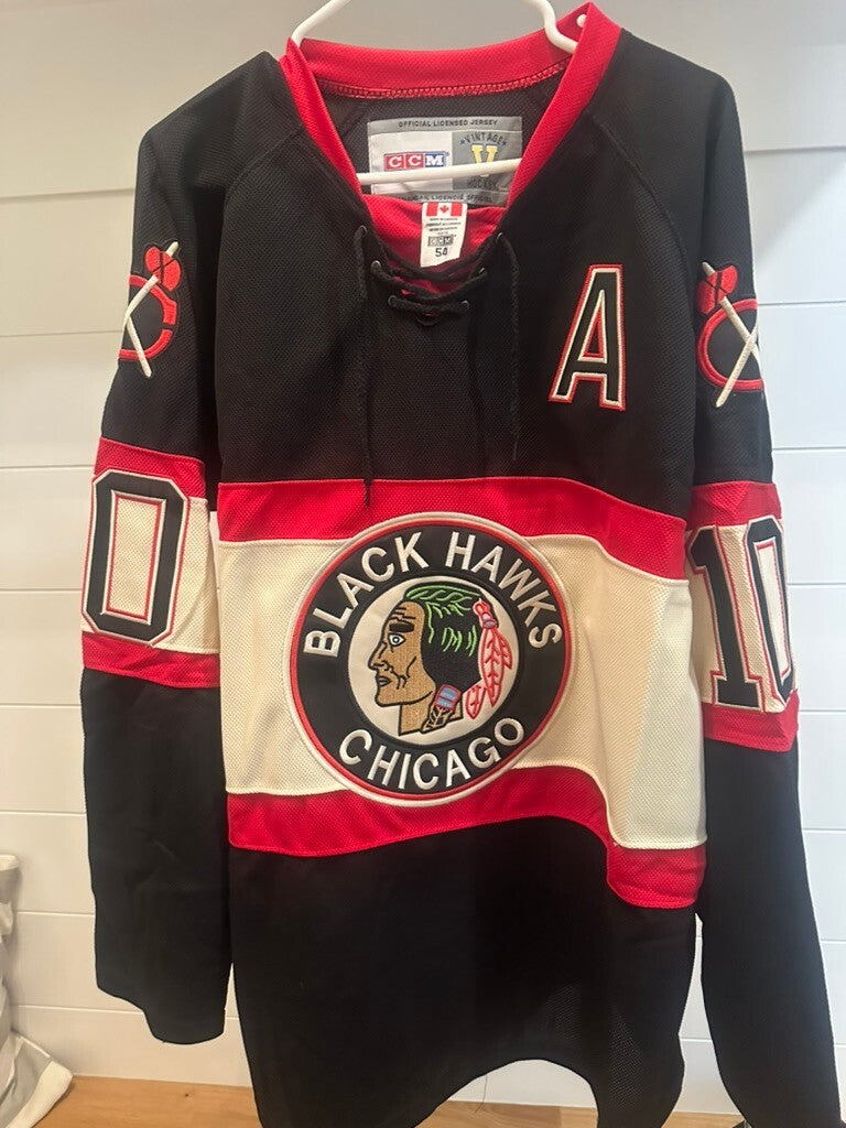 Patrick Sharp Blackhawks #10 CCM Vintage Jersey 54 NWT