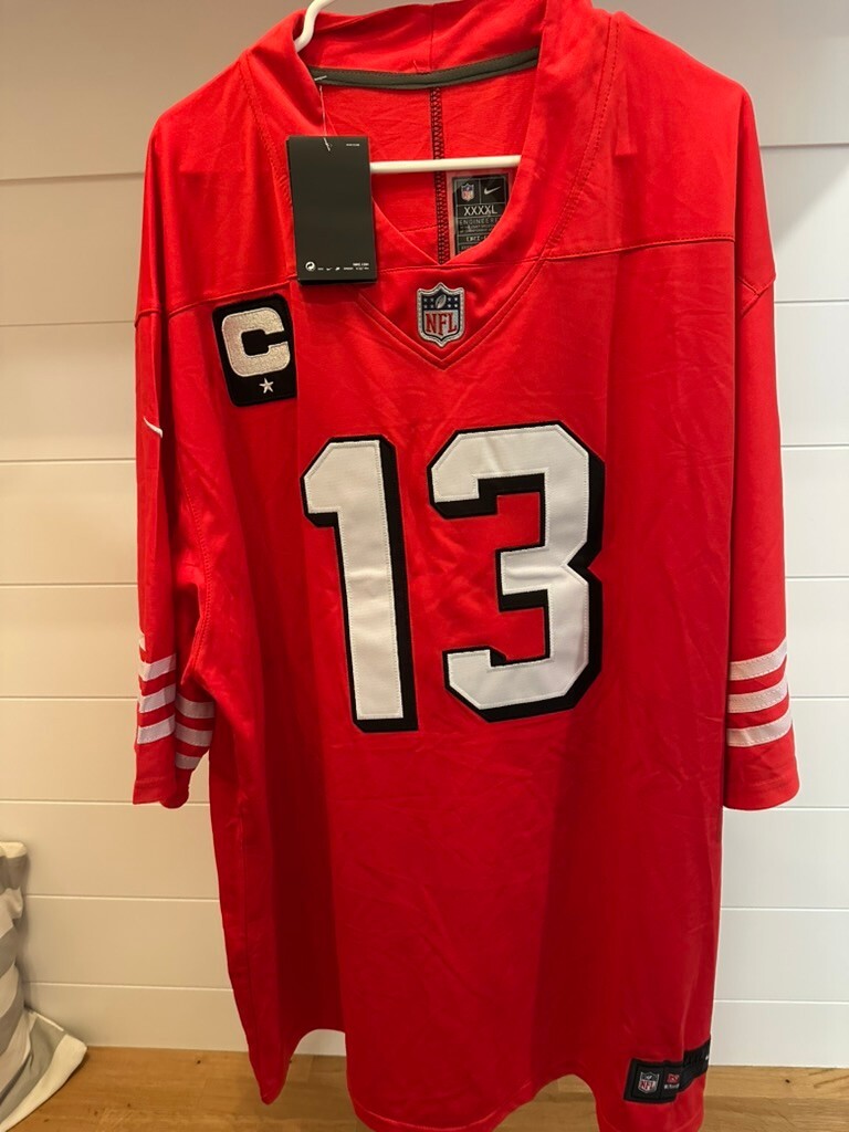NFL San Francisco 49ers Purdy #13 Dry Fit Jersey XXXL