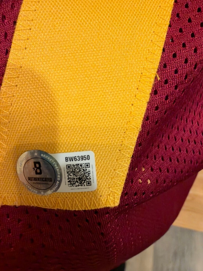 Antonio Brown Signed Central Michigan Chippewas #27 Custom Jersey Beckett BAS