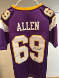 Jared Allen Signed Minnesota Vikings #69 Jersey HOF 2025 BAS Witnessed