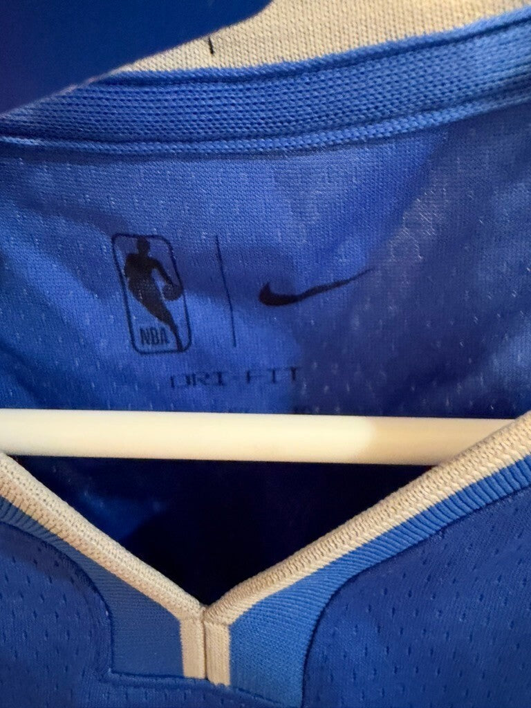 Anthony Davis Mavericks Nike Icon Swingman Jersey Youth XL 18/20 Blue #3
