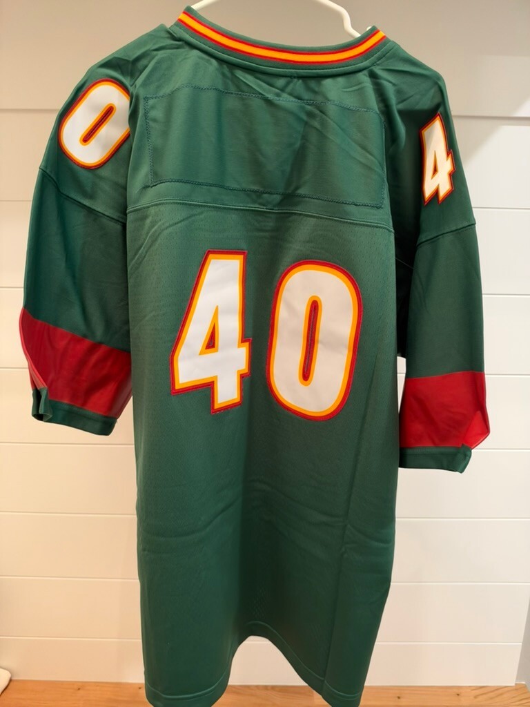 Shawn Kemp Seattle SuperSonics #40 Mitchell & Ness Audible Jersey XL NWT