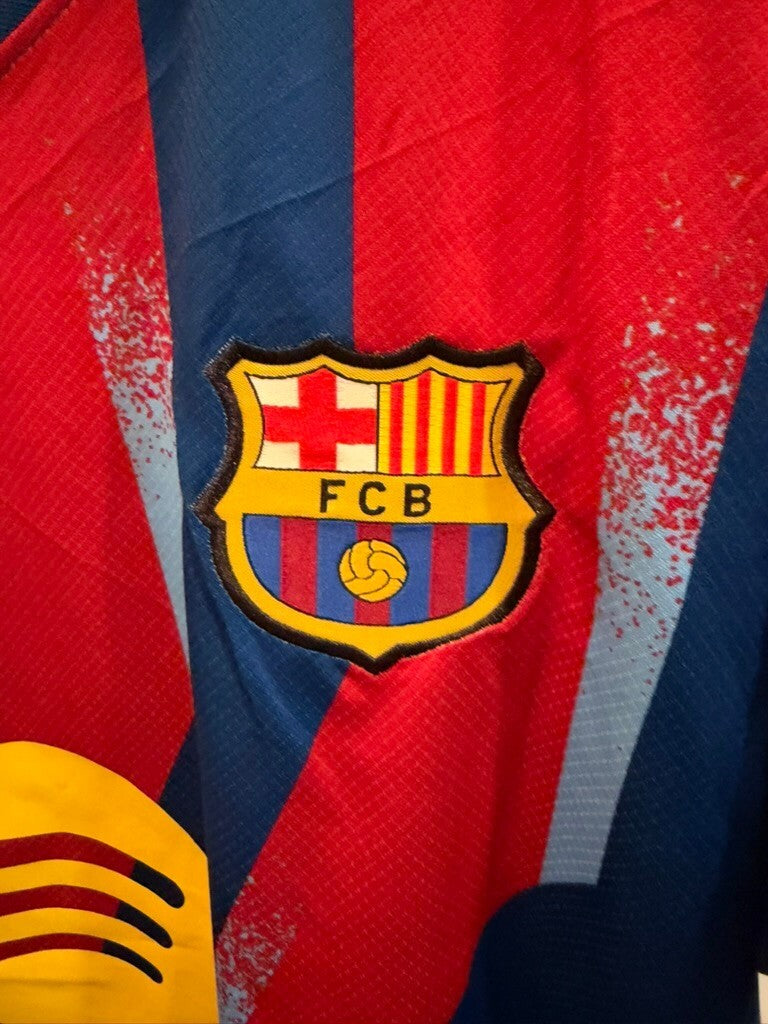 Raphinha Signed FC Barcelona #11 Soccer Jersey Beckett BAS Size Medium