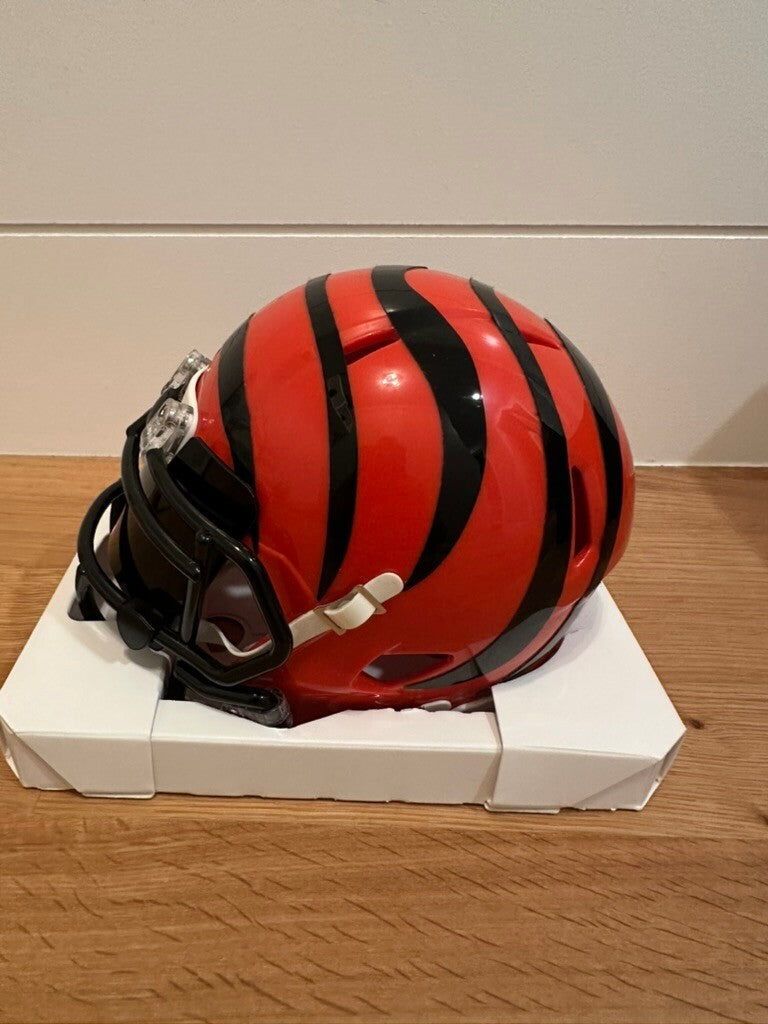 Chase Brown Bengals Signed Speed Mini Helmet Fanatics