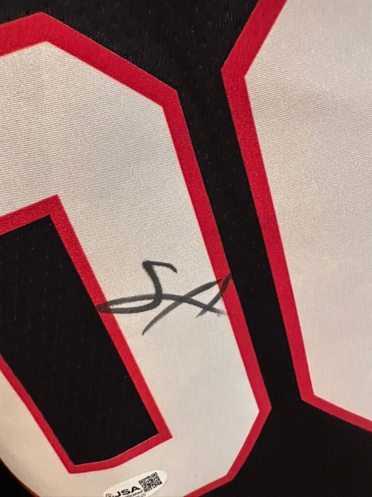 Scoot Henderson Signed Portland Trail Blazers Nike City Edition Jersey JSA