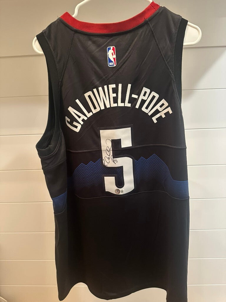 Kentavious Caldwell-Pope Signed Denver Nuggets Nike City Jersey Beckett