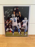Brian Urlacher Signed Chicago Bears 8X10 Photo HOF 18 Beckett Witnessed