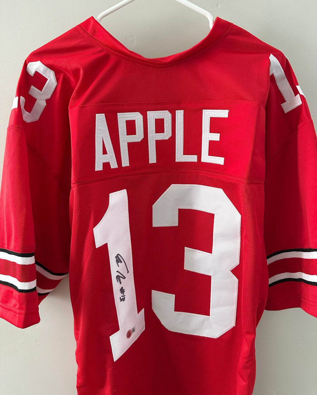 Eli Apple Signed Ohio State Jersey #13 – Beckett Authenticated