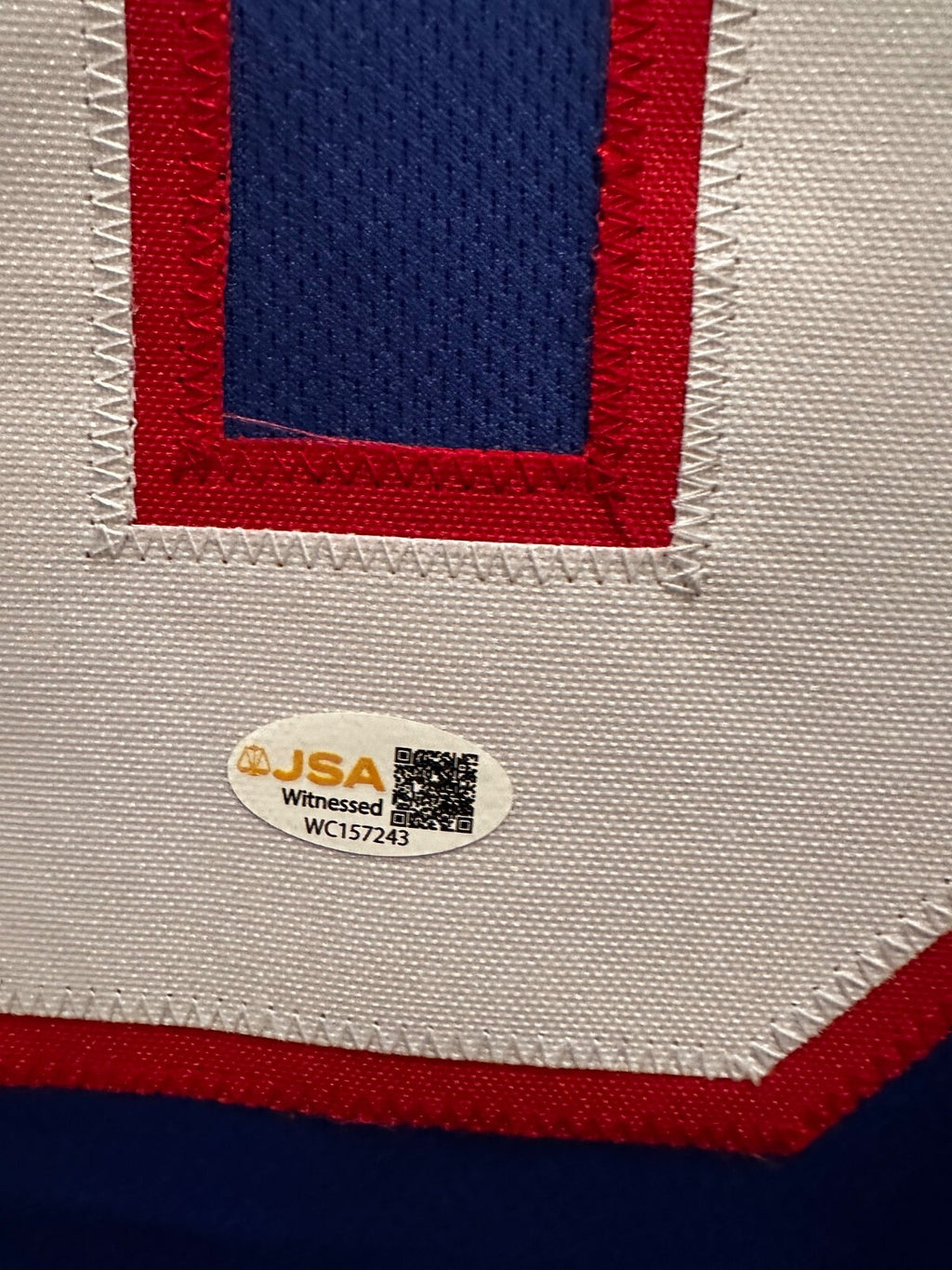 Andre Reed Signed Buffalo Bills Custom Jersey — JSA Witness Certified