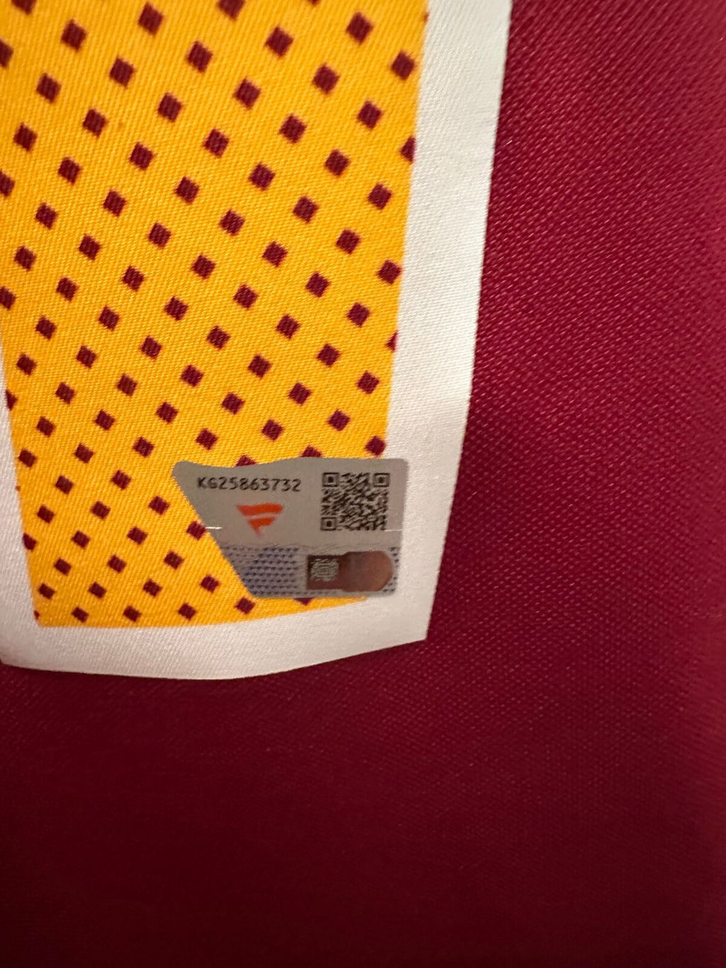 Terry McLaurin Signed “Scary Terry / HTTC” Commanders Nike Jersey XL Fanatics