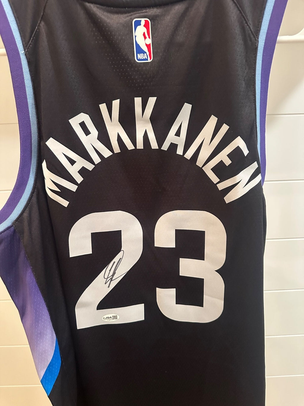 Lauri Markkanen Signed Utah Jazz Jordan Jersey – JSA Authenticated