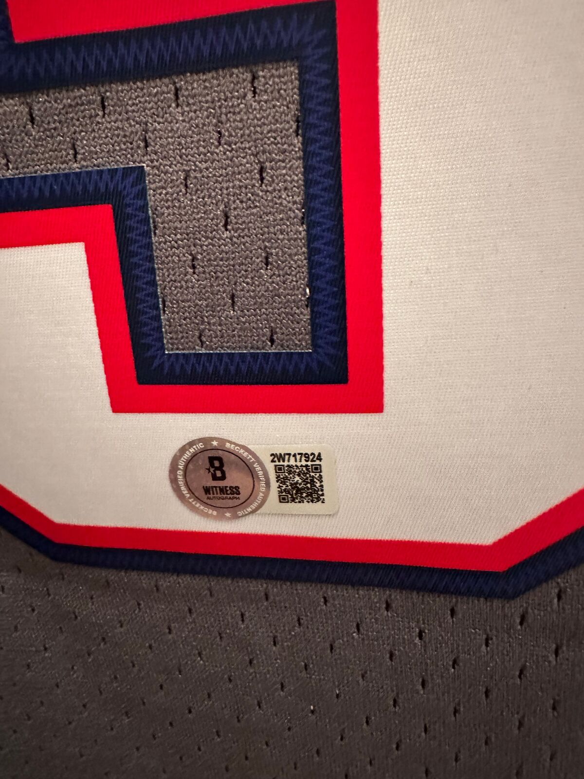 Stephon Marbury Autographed New Jersey Nets #33 Mitchell & Ness Jersey – Becket