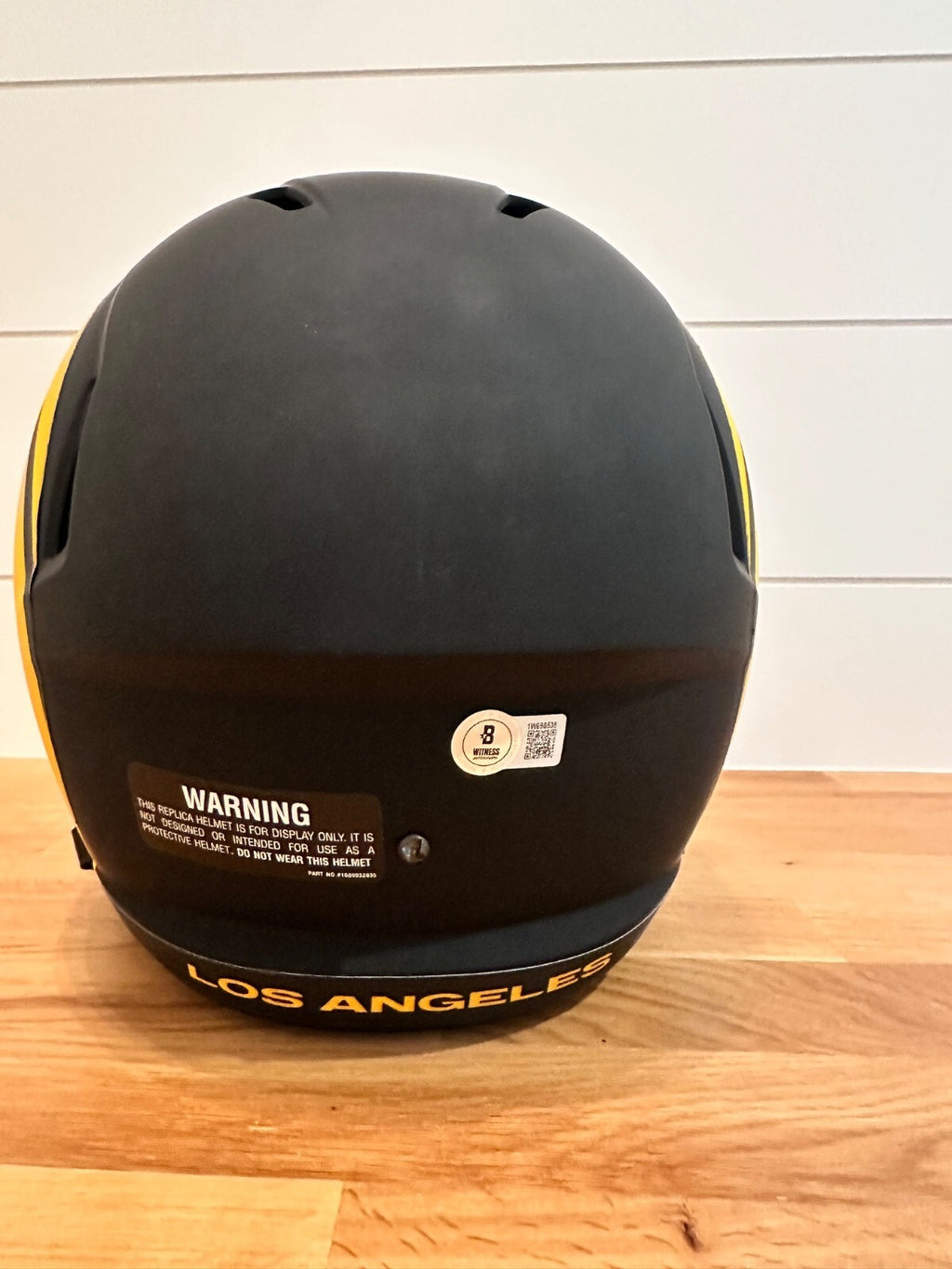 Aaron Donald Signed Los Angeles Rams Full Size Helmet – Beckett Witness COA