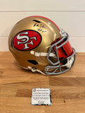 Rickey Jackson Signed 49ers Full Size Replica Helmet – HOF 2010 – Schwartz COA