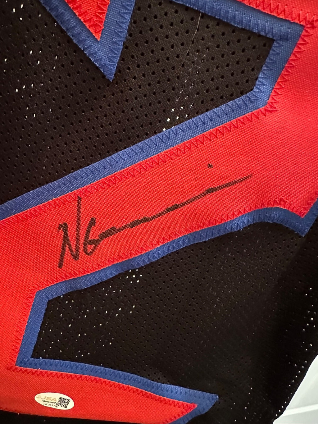 Nico Collins Signed Houston Texans #12 Custom Jersey – JSA Witnessed