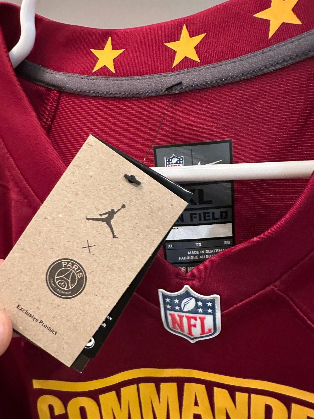 Sam Howell Signed Washington Commanders Nike Jersey – Beckett Witnessed – XL