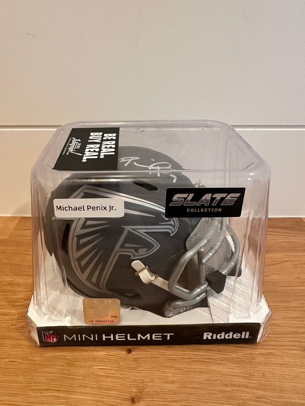 Michael Penix Jr. Signed Atlanta Falcons Mini Helmet – Beckett Authenticated