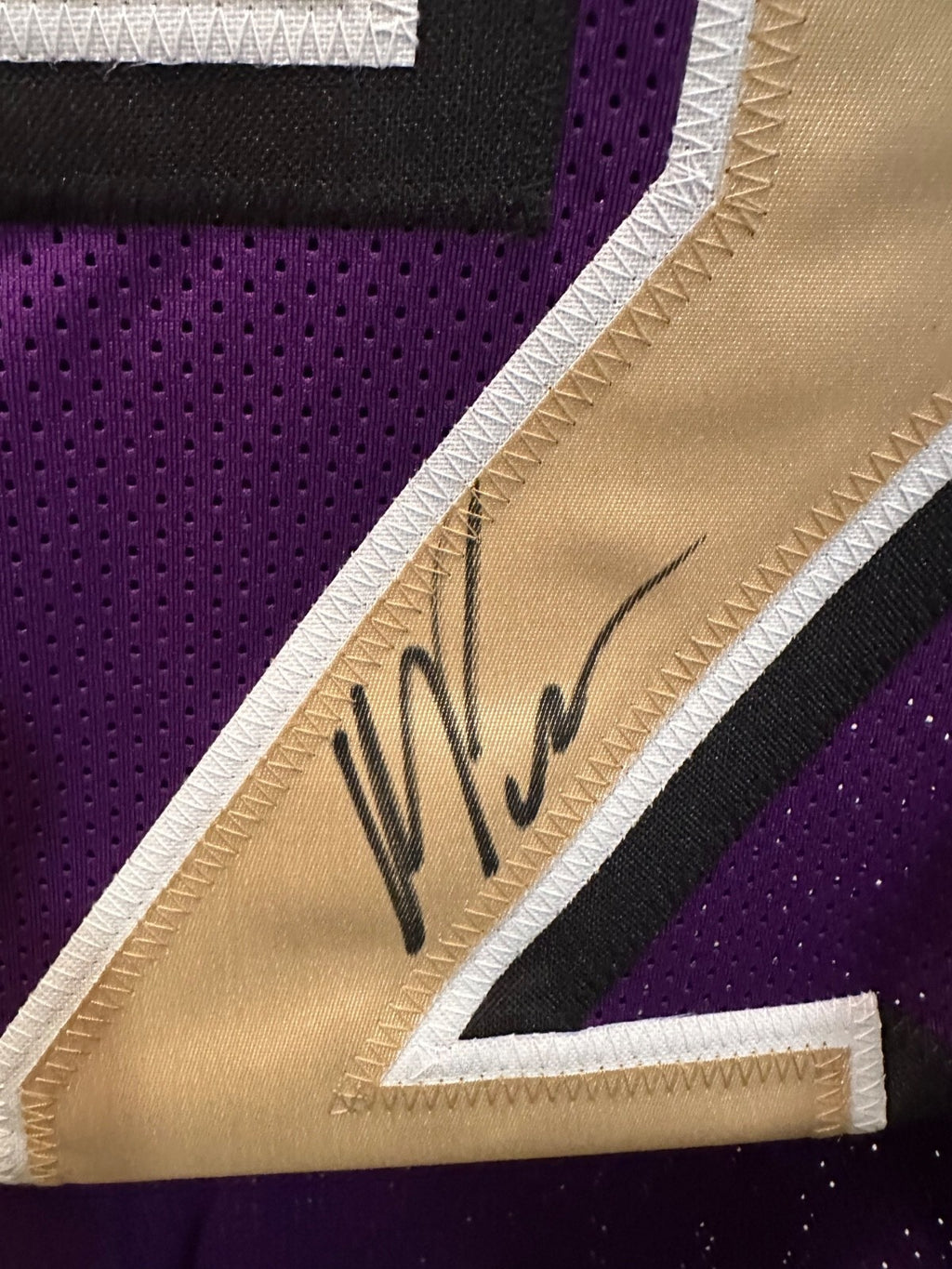 Marcus Peters Signed Baltimore Purple #24 Jersey – JSA Authenticated