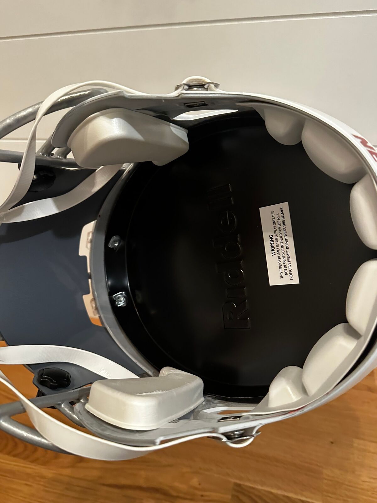 LeGarrette Blount Signed Patriots Lunar Eclipse Full-Size Helmet –